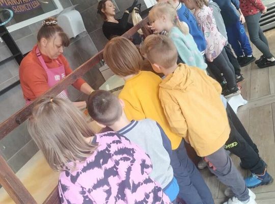 Klasy 0b i Ib na wycieczce w Łebie