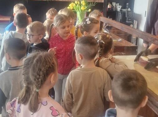 Klasy 0b i Ib na wycieczce w Łebie