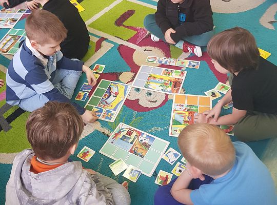 Zajęcie w ramach realizowanej Innowacji logopedycznej