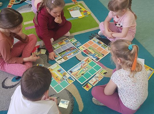 Zajęcie w ramach realizowanej Innowacji logopedycznej