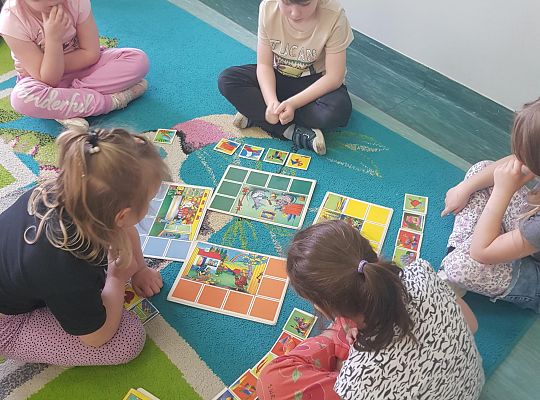 Zajęcie w ramach realizowanej Innowacji logopedycznej