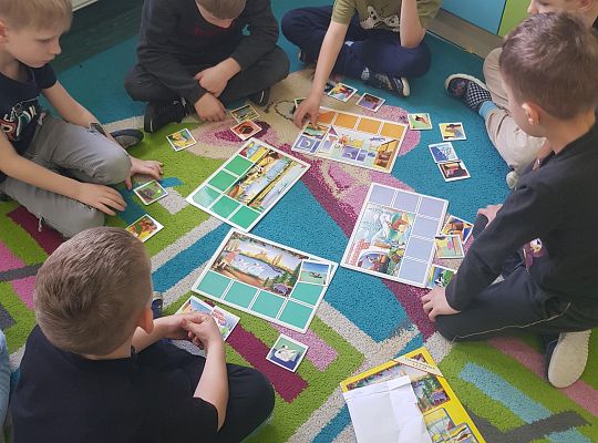 Zajęcie w ramach realizowanej Innowacji logopedycznej