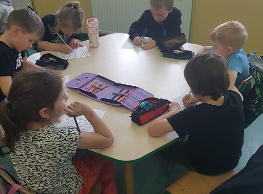 Zajęcie w ramach realizowanej Innowacji logopedycznej