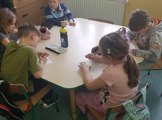 Zajęcie w ramach realizowanej Innowacji logopedycznej