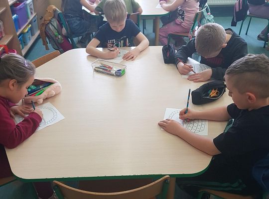 Zajęcie w ramach realizowanej Innowacji logopedycznej