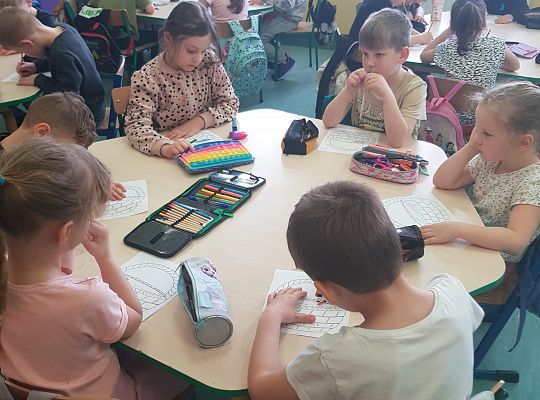 Zajęcie w ramach realizowanej Innowacji logopedycznej