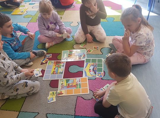 Zajęcie w ramach realizowanej Innowacji logopedycznej