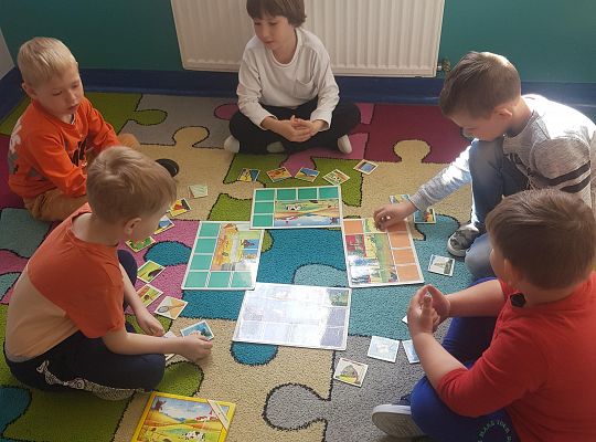 Zajęcie w ramach realizowanej Innowacji logopedycznej