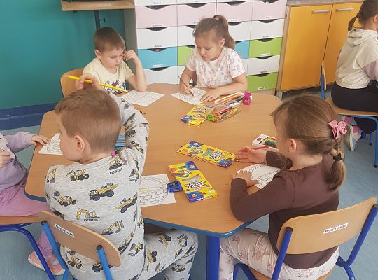 Zajęcie w ramach realizowanej Innowacji logopedycznej