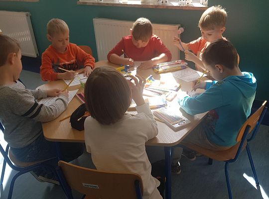 Zajęcie w ramach realizowanej Innowacji logopedycznej