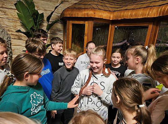 Wycieczka uczniów j. kaszubskiego do Tuchlina