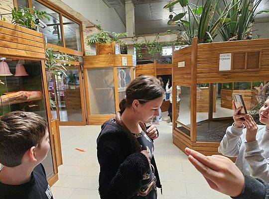 Wycieczka uczniów j. kaszubskiego do Tuchlina