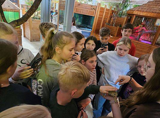 Wycieczka uczniów j. kaszubskiego do Tuchlina