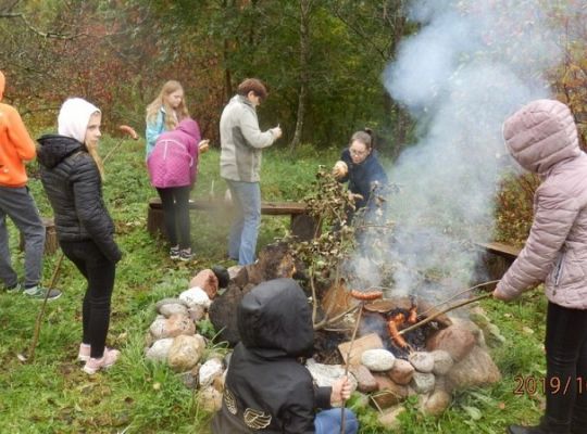 Wycieczka grupy projektowej do Wdzydz Kiszewskich i do Łówcza