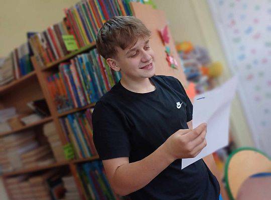 Poetyckie inspiracje w Bibliotece: Spotkanie z Panią Marią