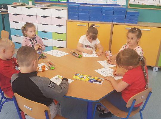 Zajęcie w ramach realizowanej Innowacji logopedycznej