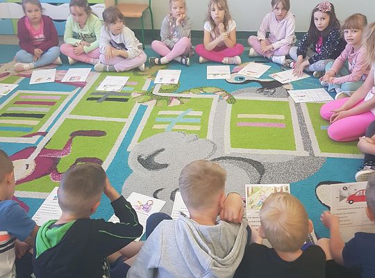 Zajęcie w ramach realizowanej Innowacji logopedycznej