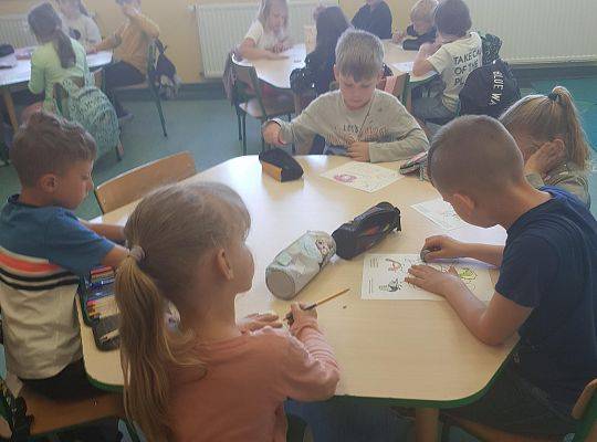 Zajęcie w ramach realizowanej Innowacji logopedycznej