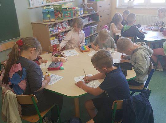 Zajęcie w ramach realizowanej Innowacji logopedycznej