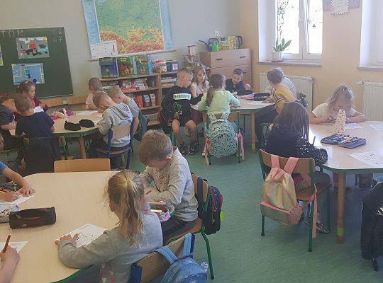 Zajęcie w ramach realizowanej Innowacji logopedycznej