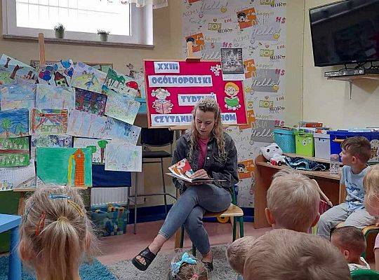 Ogólnopolski Tydzień Czytania Dzieciom w naszej bibliotece