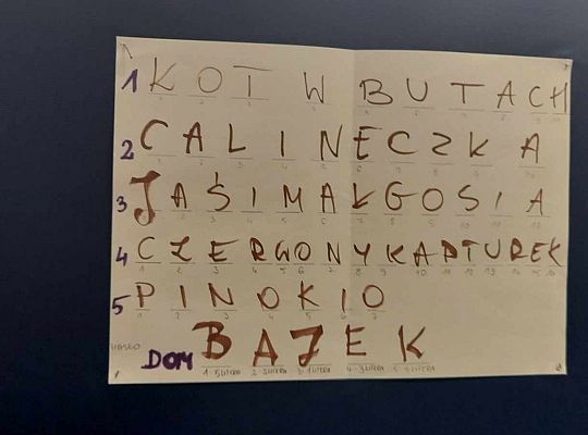 Ogólnopolski Tydzień Czytania Dzieciom w naszej bibliotece