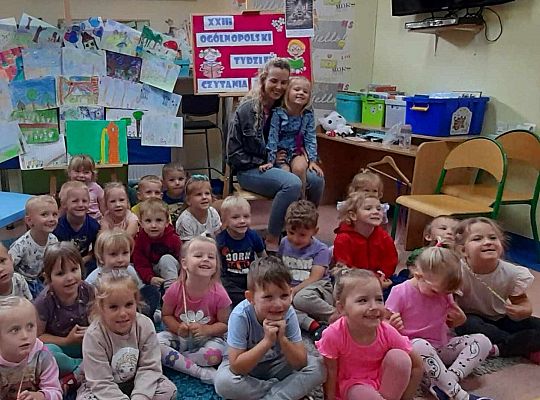 Ogólnopolski Tydzień Czytania Dzieciom w naszej bibliotece