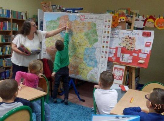 „Nasza Polska” ciekawa lekcja historyczno - biblioteczna