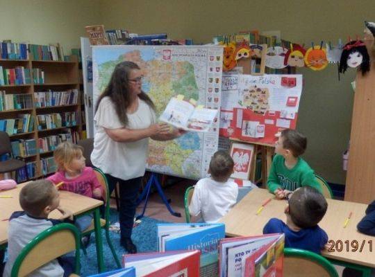 „Nasza Polska” ciekawa lekcja historyczno - biblioteczna