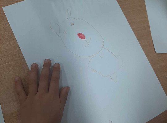 Dzień Kropki w bibliotece z grupą 0D