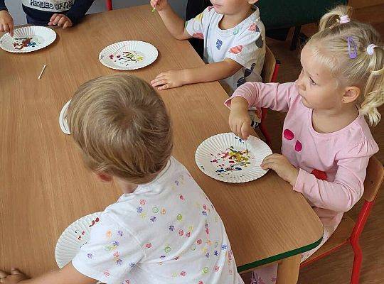 Dzień Kropki w Przedszkolu w Łęczycach
