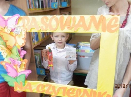 Tobie Książko, Przyrzekamy… Pasowanie na czytelników