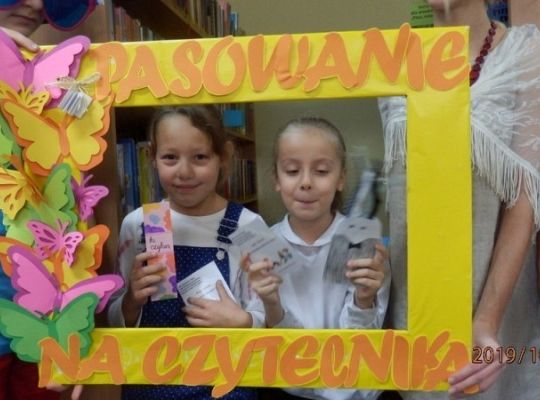 Tobie Książko, Przyrzekamy… Pasowanie na czytelników