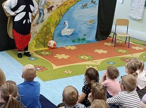 TEATR DUET gościł w naszym przedszkolu