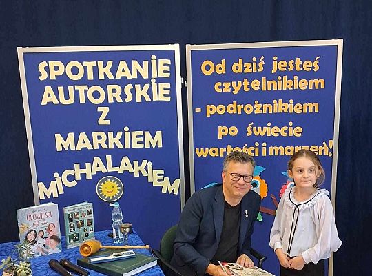 Wyjątkowe Spotkanie z Markiem Michalakiem i Pasowanie na Czytelnika!