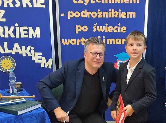 Wyjątkowe Spotkanie z Markiem Michalakiem i Pasowanie na Czytelnika!