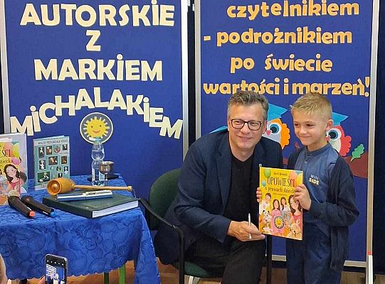 Wyjątkowe Spotkanie z Markiem Michalakiem i Pasowanie na Czytelnika!