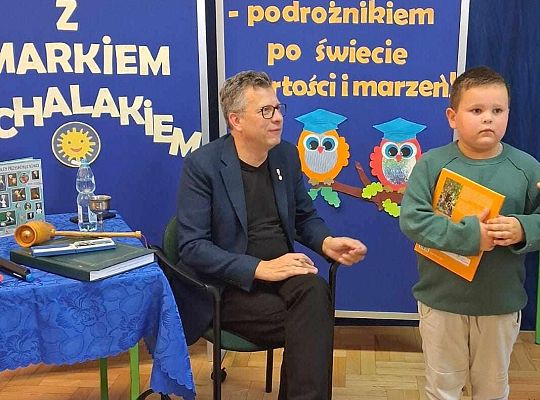 Wyjątkowe Spotkanie z Markiem Michalakiem i Pasowanie na Czytelnika!