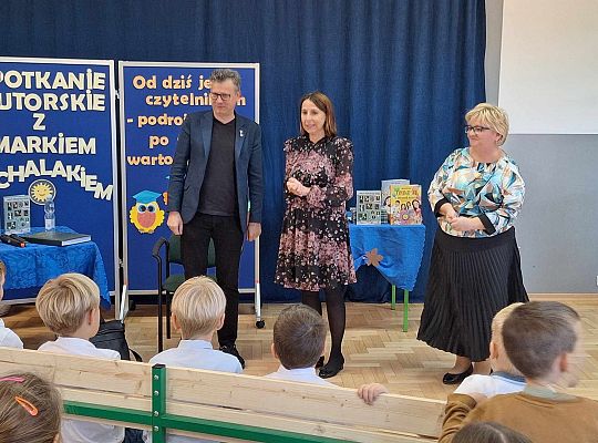 Wyjątkowe Spotkanie z Markiem Michalakiem i Pasowanie na Czytelnika!