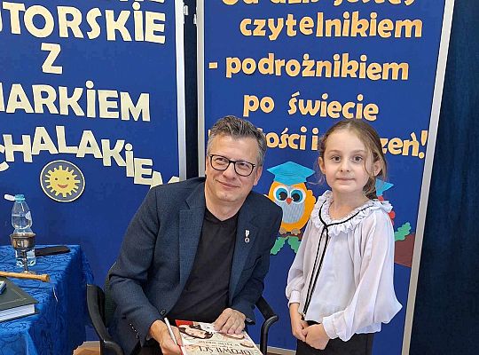 Wyjątkowe Spotkanie z Markiem Michalakiem i Pasowanie na Czytelnika!