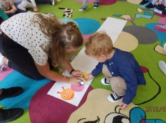 Książkowo – Kropkowy dzień u Maluchów