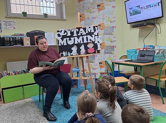 CZYTALIŚMY MUMINKI :)