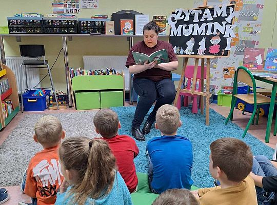 CZYTALIŚMY MUMINKI :)
