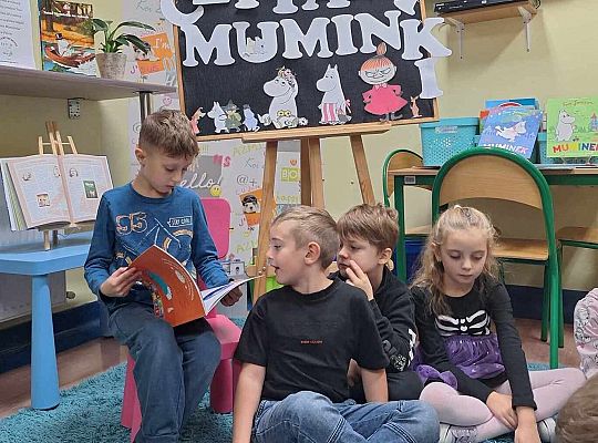 CZYTALIŚMY MUMINKI :)
