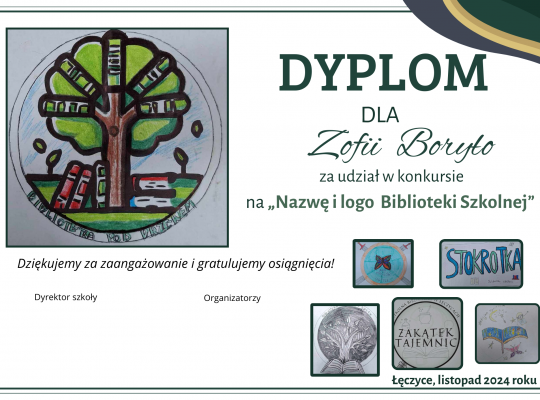 Wyniki Konkursu na Logo Szkolnej Biblioteki