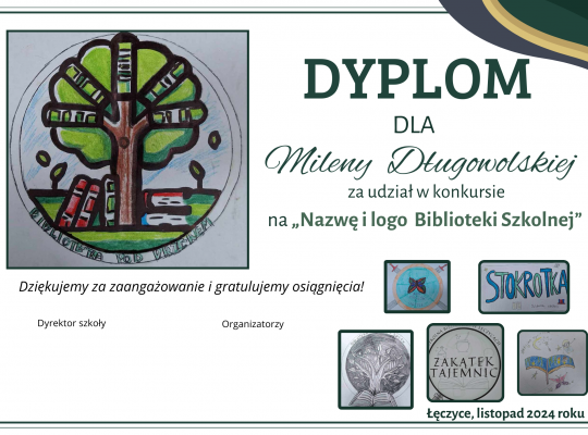 Wyniki Konkursu na Logo Szkolnej Biblioteki