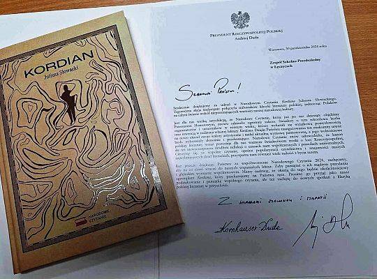 Podziękowanie od PREZYDENTA RP Andrzeja Dudy