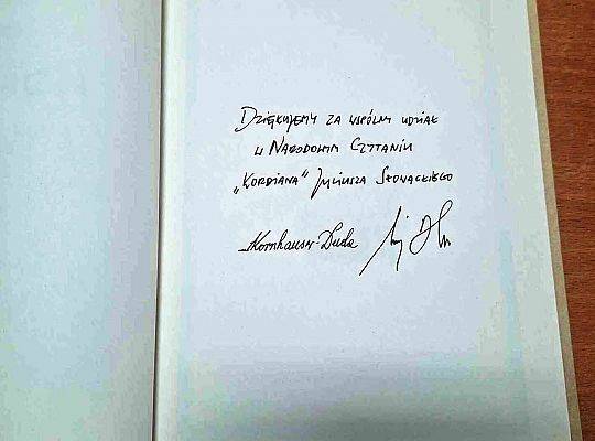 Podziękowanie od PREZYDENTA RP Andrzeja Dudy