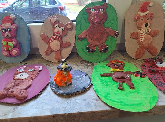 "Dziewczynka i miś"