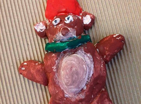 "Dziewczynka i miś"